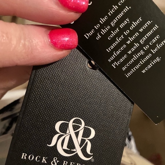 Nwt Rock and republic tie-dye button-down size large with pockets p1 - Picture 2 of 10